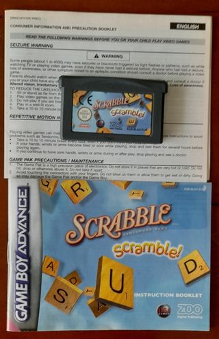 scrabble Game Boy