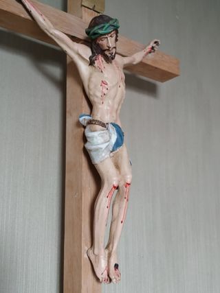 CRISTO CRUCIFIJO DE MADERA