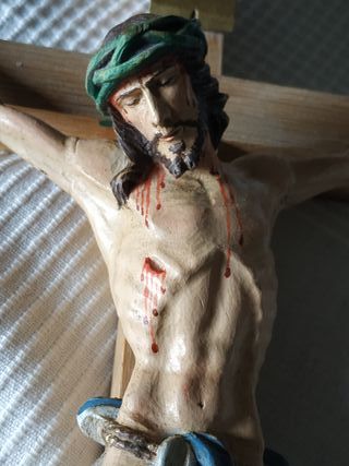 CRISTO CRUCIFIJO DE MADERA