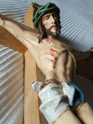 CRISTO CRUCIFIJO DE MADERA