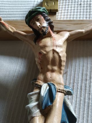 CRISTO CRUCIFIJO DE MADERA