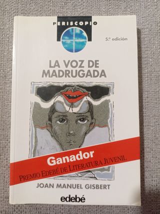 Libro de "La voz de madrugada" de Joan M. Gisbert
