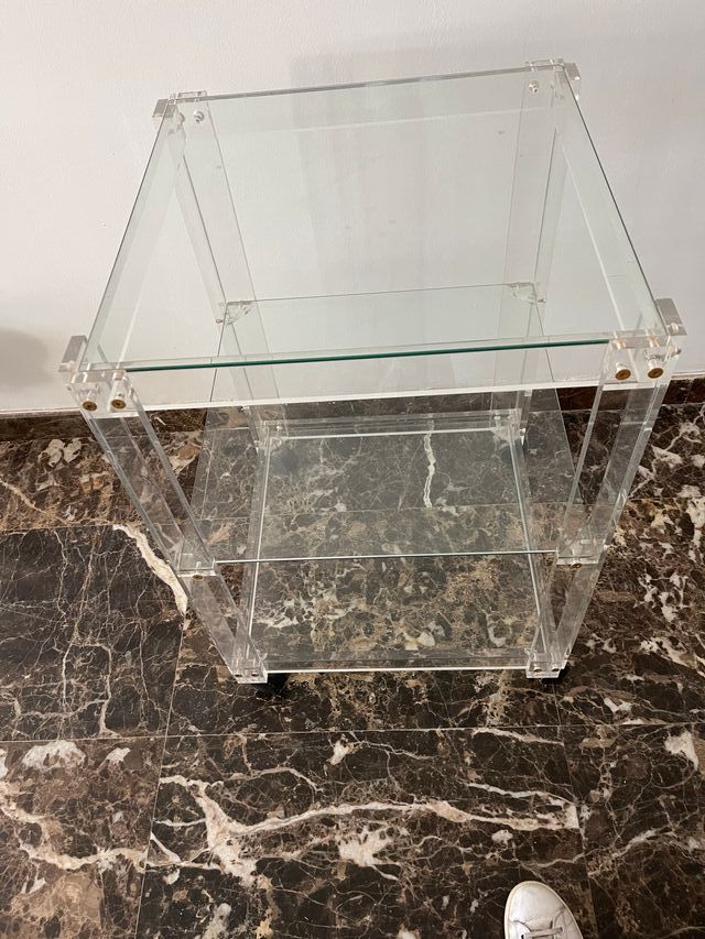 Mesa Auxiliar de Metacrilato