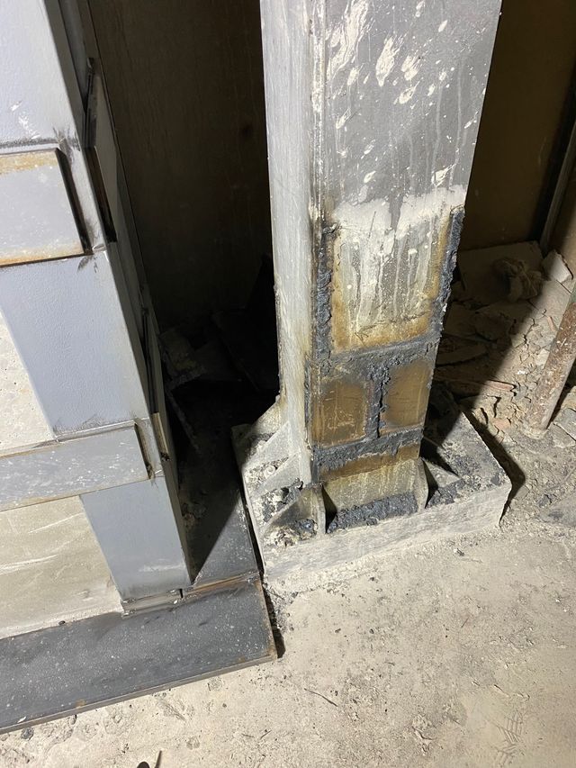 Soldador de estructuras metálicas