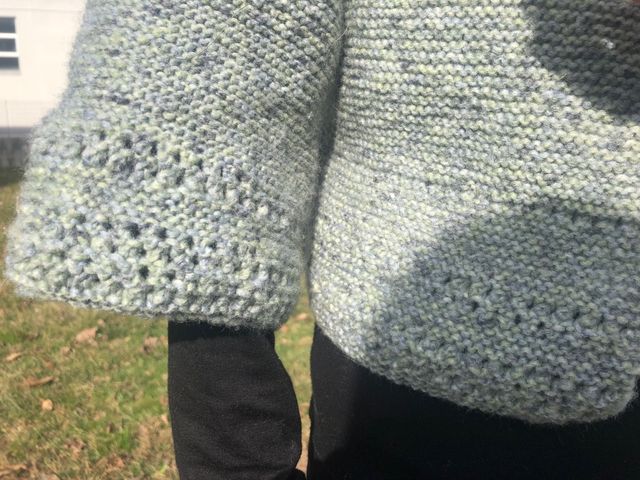 Maglia fatta a mano in lana