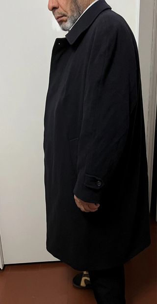 Cappotto blu uomo Hanry Logan lana e cashmere