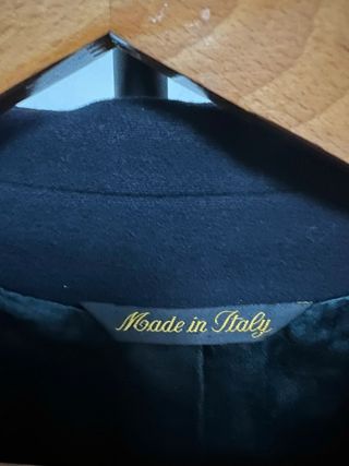 Cappotto blu uomo Hanry Logan lana e cashmere