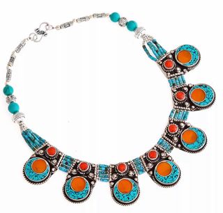 Collar étnico tibetano