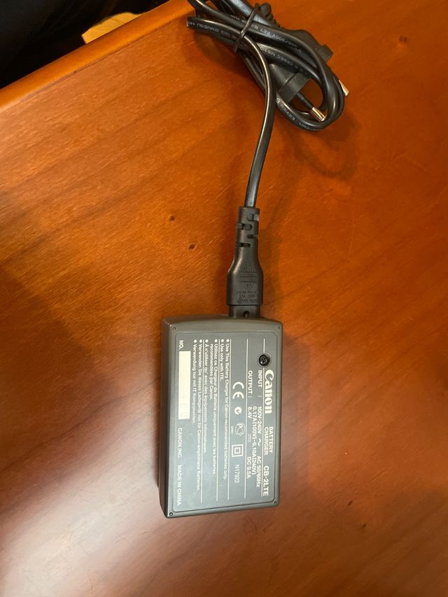 Cargador canon cb-2lte