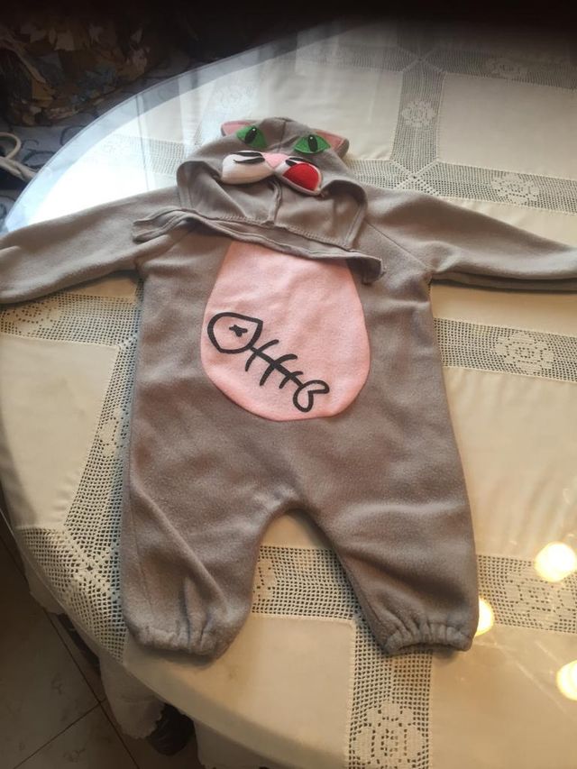 Disfraz Gato bebé 6 a 12 meses