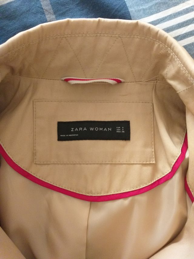 Gabardina de Zara Woman talla S