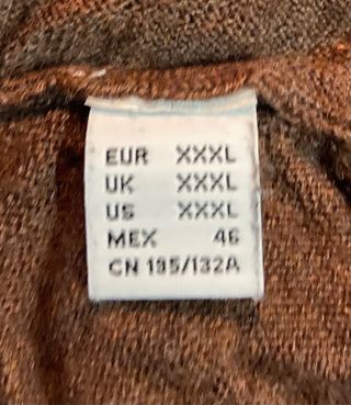 JERSEY DE CABALLERO.MARRÓN.PEDRO DEL HIERRO.XXL.