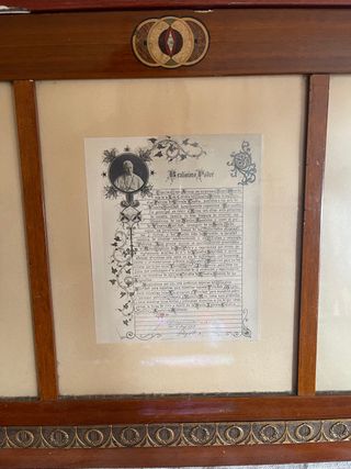 Antiguo cuadro ¡Coronación Angustias 1913!!