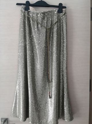 Falda lentejuelas