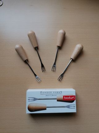 Tenedores para fondue