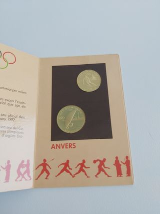 Monedas Set Andorra 1992