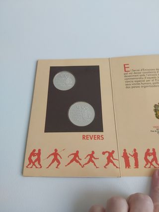 Monedas Set Andorra 1992