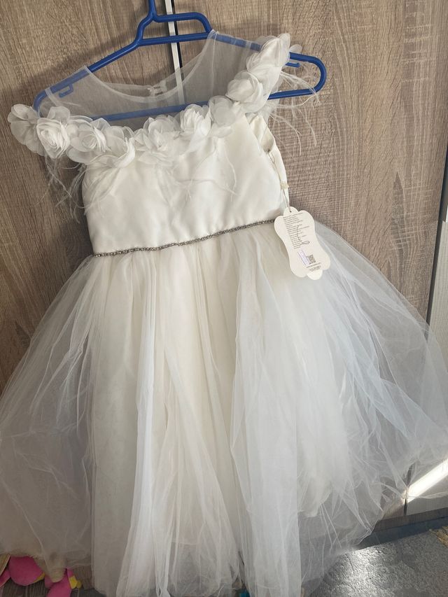 Vestido blanco de fiesta
