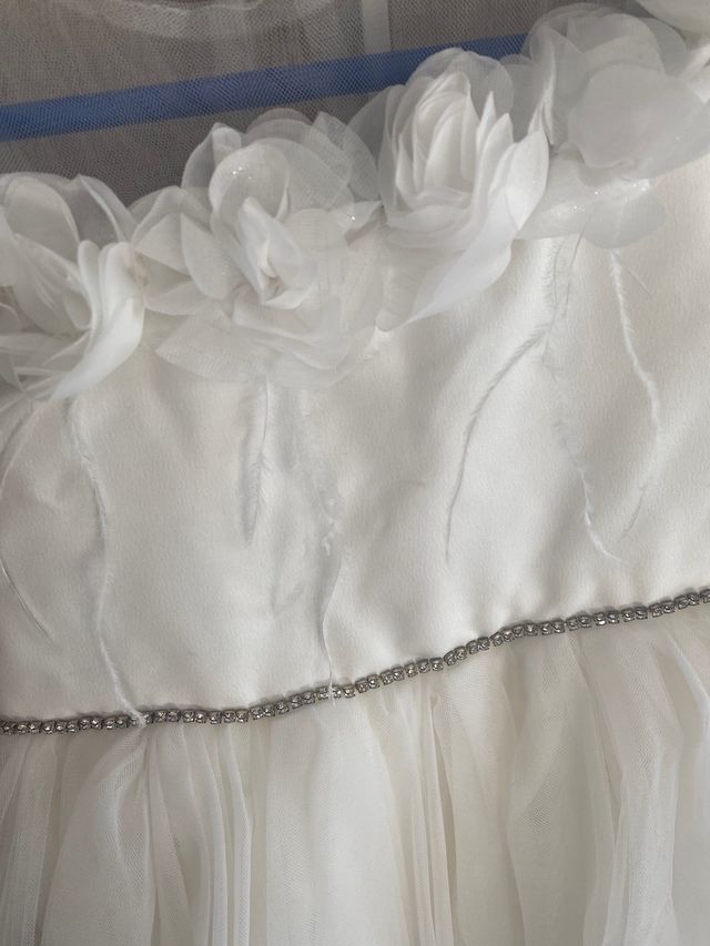 Vestido blanco de fiesta