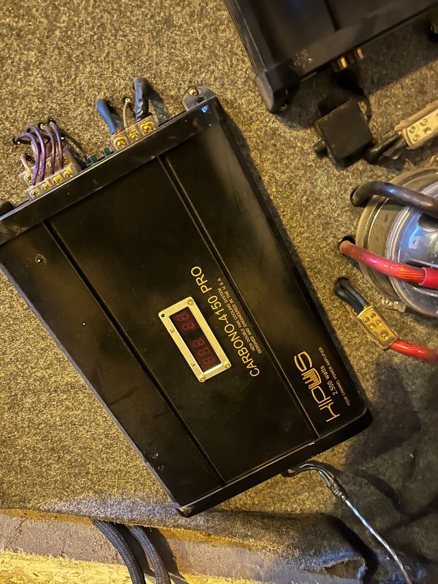 Equipo de sonido kipus pro serie carbono