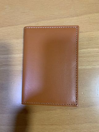 Cartera carnet y portadocumentos. De piel