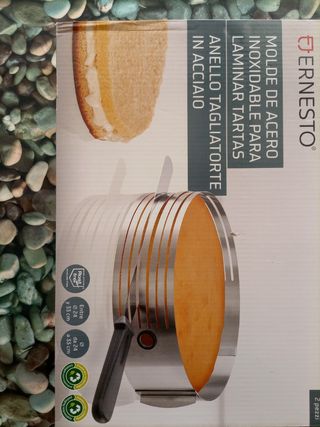 molde y cuchillo corta tartas