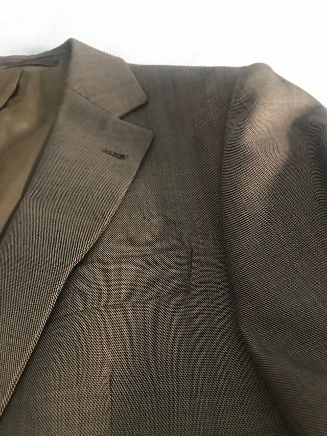 Traje de Chaqueta hombre, marrón  claro