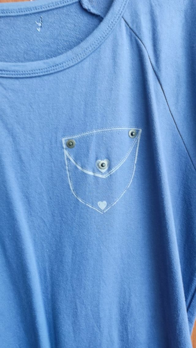 Camiseta larga, tipo vestido corto