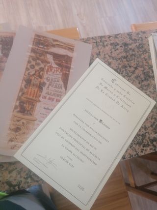 carteles Fiestas de Moros y Cristianos Alcoy