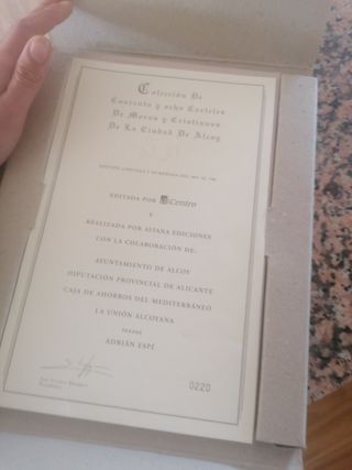 carteles Fiestas de Moros y Cristianos Alcoy