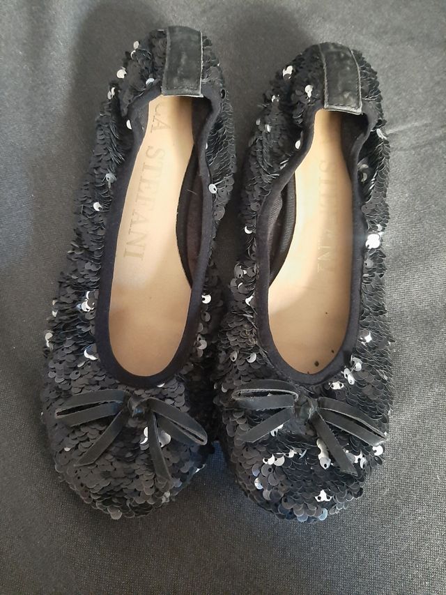 Ballerine con paillettes double face Luca Stefani