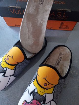 Zapatillas casa Bart Simpson , sin estrenar