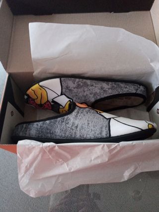 Zapatillas casa Bart Simpson , sin estrenar