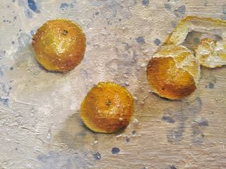 Cuadro óleo Naranjas