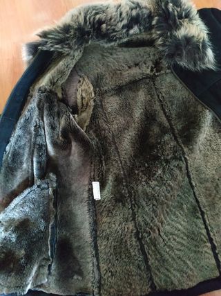 Chaquetón de piel auténtica