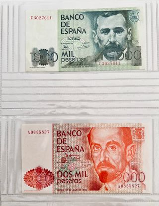 Billetes rey juan carlos