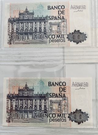 Billetes rey juan carlos
