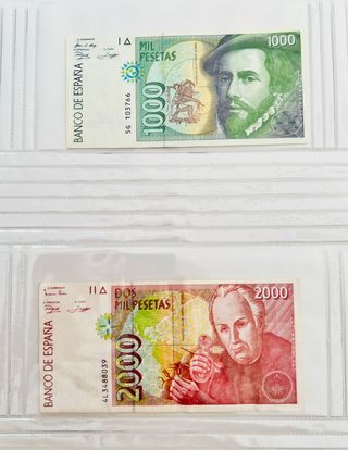 Billetes rey juan carlos