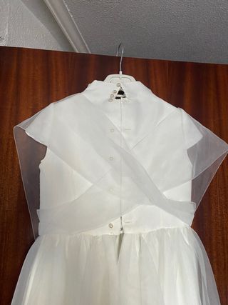Vestido blanco comunión niña
