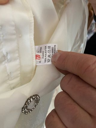 Vestido blanco comunión niña