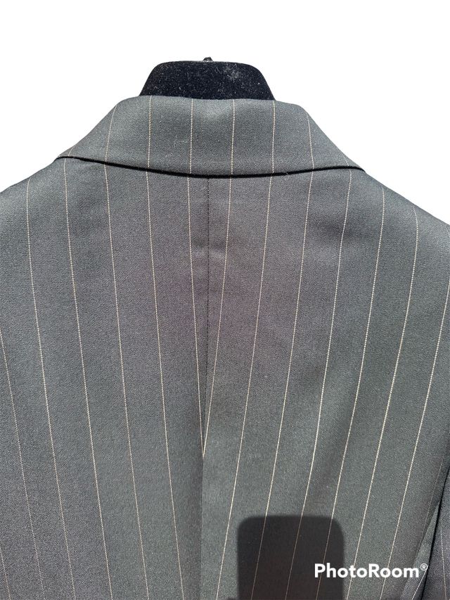 Traje chaqueta raya dplomática Purificación G.