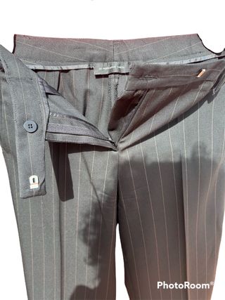 Traje chaqueta raya dplomática Purificación G.