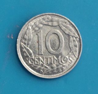 Moneda 10 céntimos año 1959