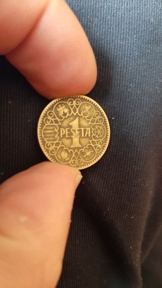 1 peseta 1944