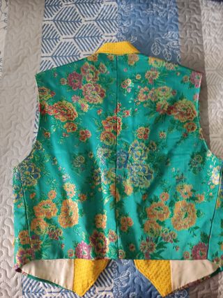 chaleco de chico talla s fallero