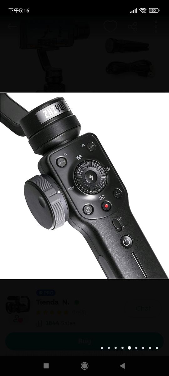 Zhiyun Smooth 4 Professional Gimbal Stabilizer for