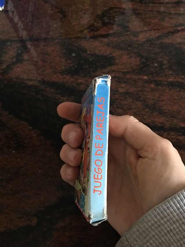 Baraja de cartas antigua de Blancanieves