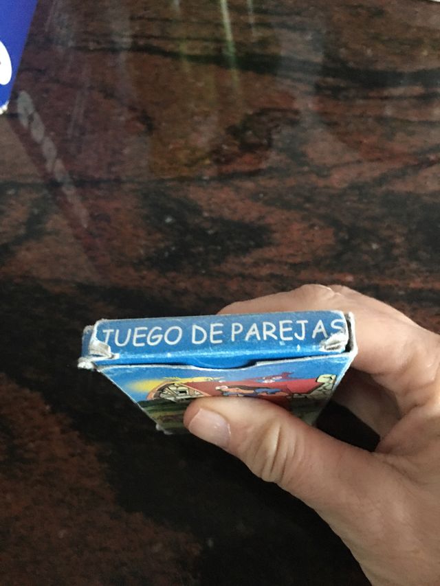 Baraja de cartas antigua de Blancanieves