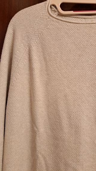 Jersey calentito color crudo