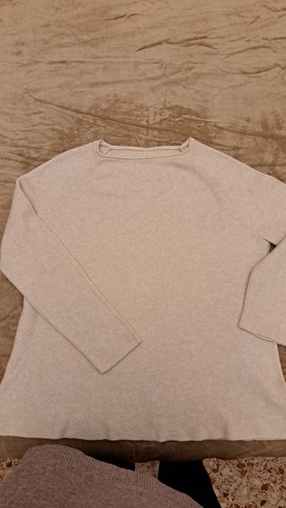 Jersey calentito color crudo
